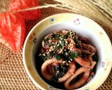 イカのネギ味噌炒め作り方3写真