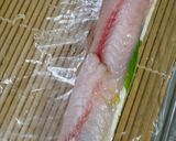 イサキの塩レモンの棒寿司作り方7写真