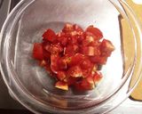 スペインバル風、エビと野菜のサラダ作り方1写真