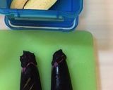 簡単失敗無し☆茄子のBBCサンド〜作り方1写真