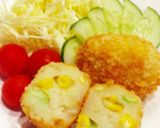 枝豆ととうもろこしのコロッケ作り方11写真