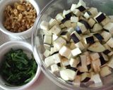 なすと大葉の甘味噌の焼きおにぎり作り方3写真
