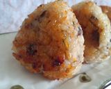 なすと大葉の甘味噌の焼きおにぎり作り方8写真