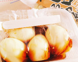 半熟煮卵/味付き卵 ☆簡単甘め大蒜入り作り方5写真