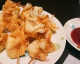 餃子の皮でチーズ春巻き♪作り方4写真
