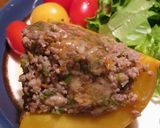 カボチャの挽き肉詰め作り方6写真