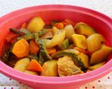 レンジで！鮭とゴーヤのゴロゴロカレー煮作り方6写真