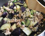 鶏ひき肉でもおいしいマーボーナス丼作り方6写真