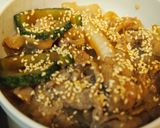 豚バラとゴーヤのスタミナ丼作り方5写真