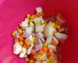 バラけない〜ゴーヤの輪っかかき揚げ作り方3写真