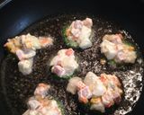バラけない〜ゴーヤの輪っかかき揚げ作り方7写真