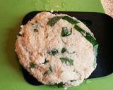 さっぱり☆冷凍豆腐&鶏でハンバーグ作り方3写真