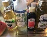 ウスターソースでスイカのカプレーゼ風作り方1写真