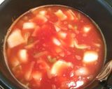 ＊セロリと肉団子のトマトスープ＊作り方3写真