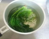 ツナとほうれん草の海苔酢和え作り方1写真