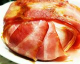 超簡単!カマンベールのベーコン包み焼き作り方5写真