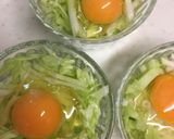 朝食に！キャベツと卵の簡単ココット作り方3写真