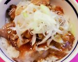 簡単焼き豚丼♪作り方3写真