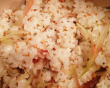 夏バテに＊みょうがの油揚げご飯作り方7写真