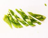 ピーマンの油炒め作り方1写真