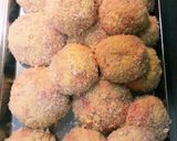 お好み焼き風メンチカツ作り方9写真