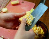 とうもろこしのかき揚げ作り方1写真