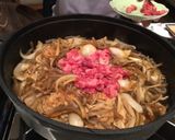 我が家の韓国風牛肉のすき煮作り方5写真