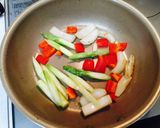 牛肉とアスパラのオイスターソース炒め作り方7写真