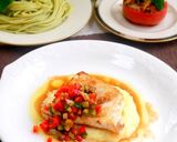 白身魚のポワレ＊彩り野菜ソース作り方9写真