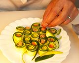 豚肉のリエットのズッキーニ巻き作り方8写真