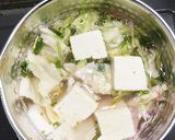 女性必見！白菜の漬物と梅とろろ昆布スープ作り方2写真