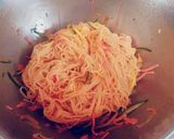 そうめんで韓国ビビン麺♡ﾞ作り方4写真