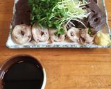 ホシ(マグロの心臓)の刺身作り方7写真
