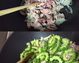 簡単!凄旨‼ゴーヤと豚肉の塩麹炒め作り方4写真