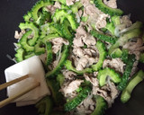 簡単!凄旨‼ゴーヤと豚肉の塩麹炒め作り方5写真