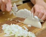 ピリっとスパイシー　キーマカレー＆ナン作り方1写真