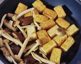 節約♡厚揚げきのこのバターしょうゆ炒め♡作り方4写真