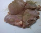 簡単 鶏ももステーキ バターポン酢焼き！作り方1写真
