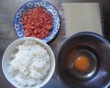 楽チン！焼き鮭タマごはん☆作り方1写真