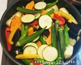 *常備菜*夏野菜と鶏肉の揚げ浸し♡作り方7写真