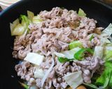 我が家の肉野菜炒め作り方8写真