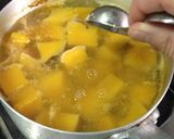 鹿ケ谷かぼちゃの鶏そぼろあんかけ作り方6写真
