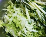 ポン酢ジュレの野菜たっぷり冷豚しゃぶ作り方1写真