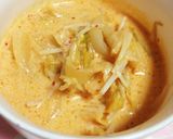 クリーミーなキムチそうめん作り方5写真