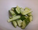 きゅうりとトマトの中華ピリ辛和え作り方1写真
