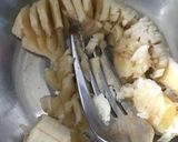 30分☆バナナきなこパン♪フライパンで♪作り方1写真
