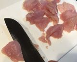 ☆風味バツグン!香味ネギの旨塩ダレ鶏胸丼作り方3写真