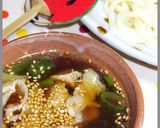 夏だ！豚しゃぶぶっかけ豆乳スタミナうどん作り方13写真