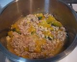 挽き肉とカボチャの生姜味噌煮☆【圧力鍋】作り方7写真