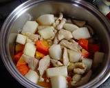 トロトロの食感！～鳥皮煮込み作り方3写真